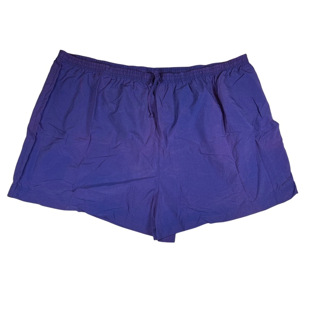 Swim 365 Womens Purple Nylon Board Shorts Elastic Waist Size 38/40 62-0611-4